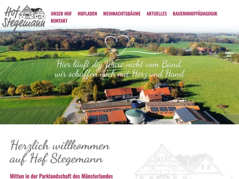Hof Stegemann Hofladen & Weihnachtsbaumverkauf - Nordrhein-Westfalen in Steinfurt