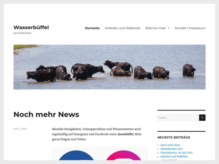 WaBüMat Kiosk Wasserbüffelfleisch - Nordrhein-Westfalen in Wesel