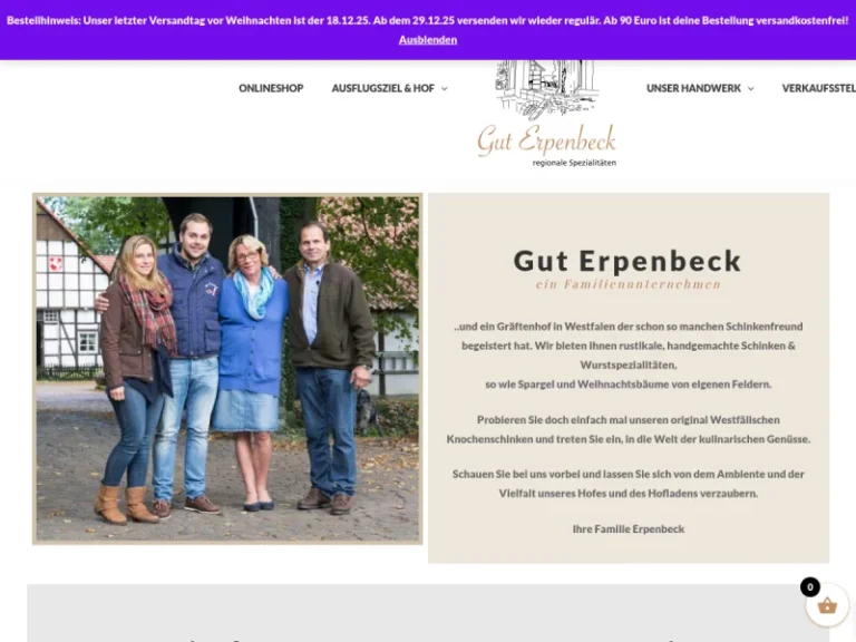 Gut Erpenbeck - Nordrhein-Westfalen in Lengerich