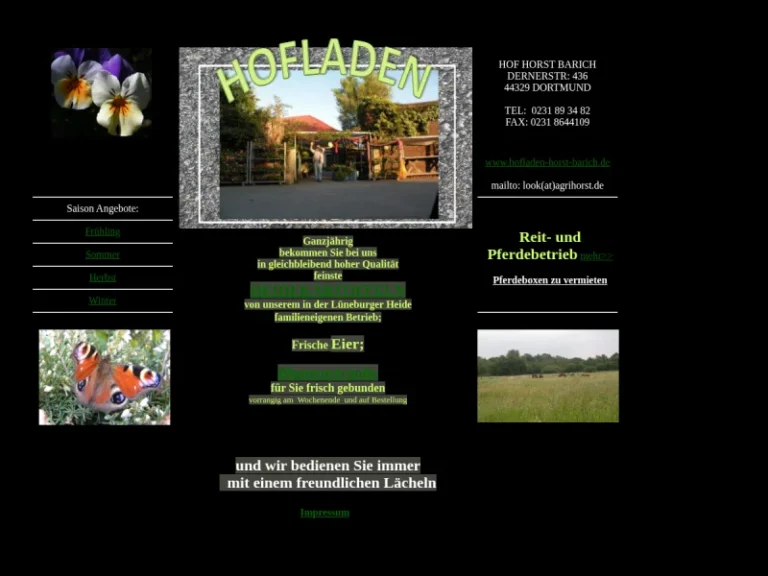 Horst Barich Reitbetrieb u.Hofladen - Nordrhein-Westfalen in Dortmund