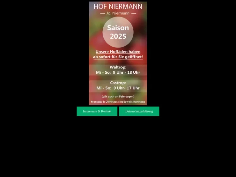 Hofladen Niermann - Nordrhein-Westfalen in Castrop-Rauxel