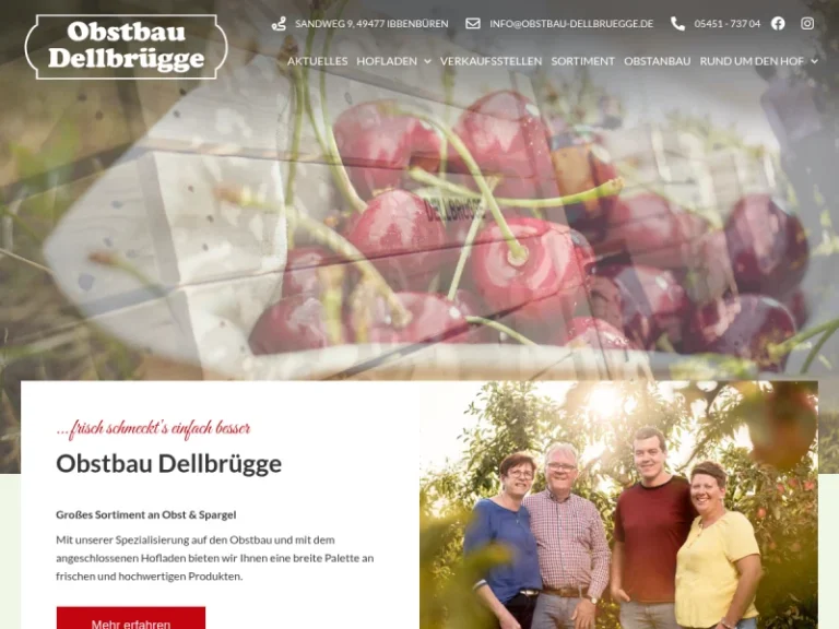 Obstbau Dellbrügge - Nordrhein-Westfalen in Ibbenbüren