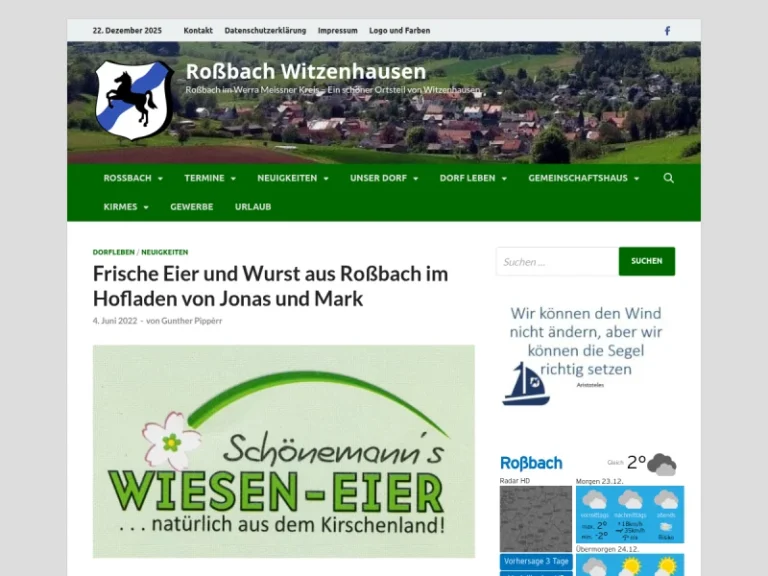 Hofladen Roßbach - Hessen in Witzenhausen