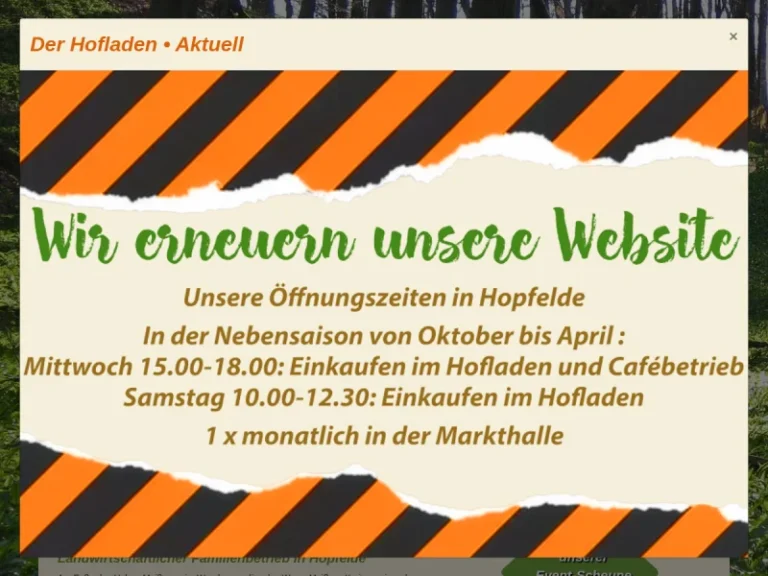 Der Hofladen Siebald | Einkaufen – Café – Bauerngarten – Event-Scheune – FeWo - Hessen in Hessisch Lichtenau