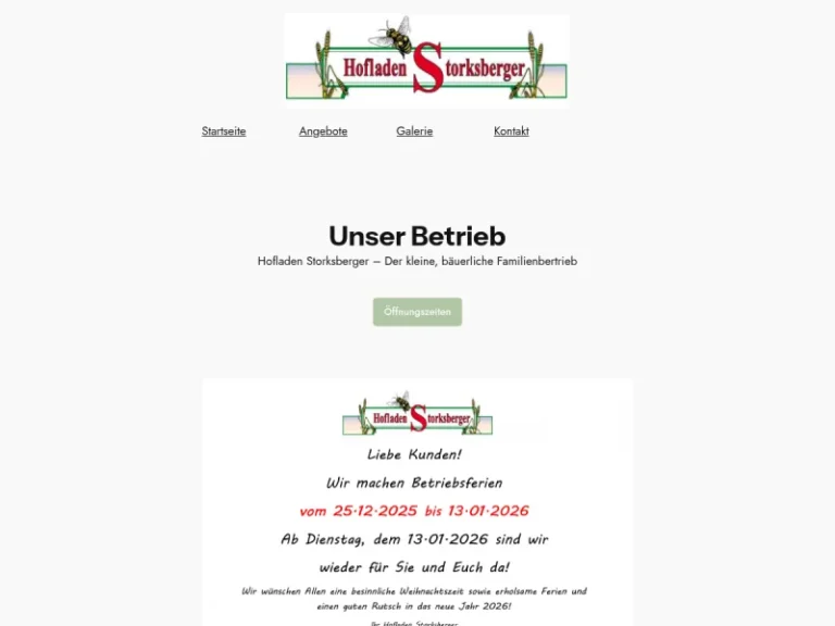 Hofladen Storksberger - Nordrhein-Westfalen in Ascheberg