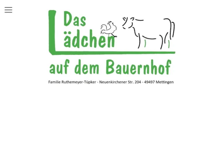 Das Lädchen auf dem Bauernhof - Nordrhein-Westfalen in Mettingen