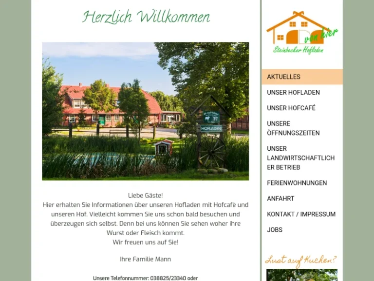 Steinbecker Hofladen – Birgit Mann - Mecklenburg-Vorpommern in Klütz