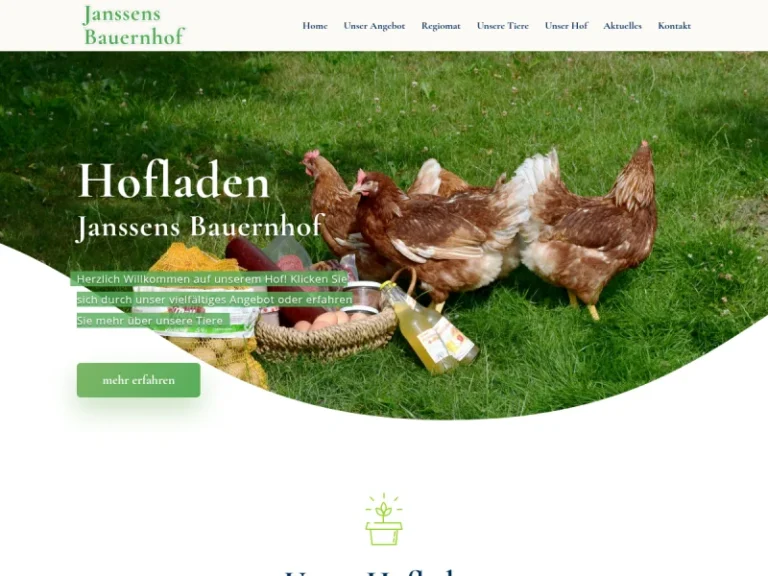 Janssens Bauernhof Hofladen - Schleswig-Holstein in Mechow