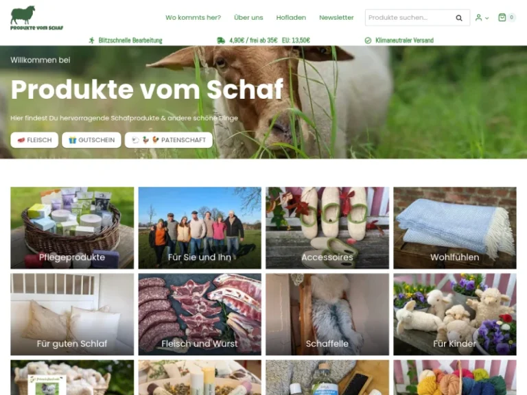 Produkte vom Schaf - Nordrhein-Westfalen in Kevelaer