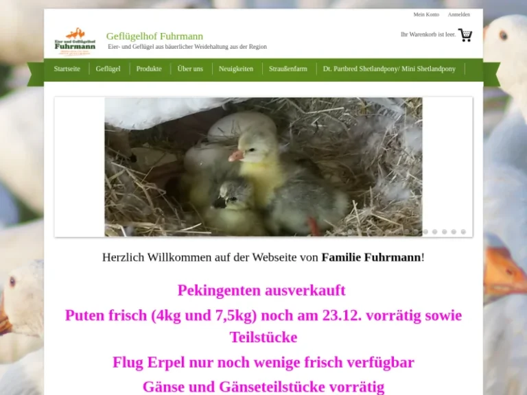 Eier und Geflügelhof Fuhrmann - Hessen in Wabern