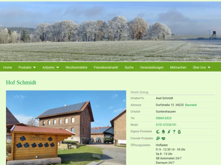 Hof Schmidt - Hessen in Baunatal