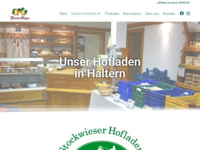 Stockwieser Hofladen - Nordrhein-Westfalen in Haltern am See
