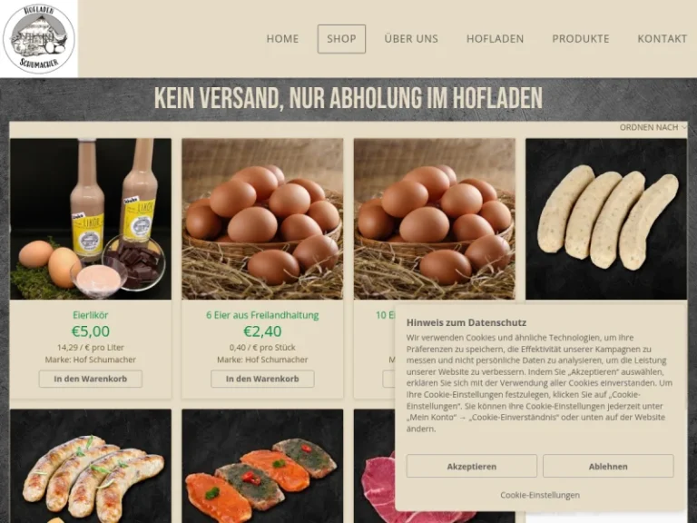 Hofladen Schumacher - Nordrhein-Westfalen in Ense