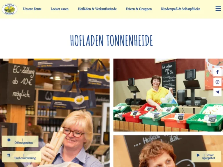 Hofladen Winkelmann Tonnenheide - Nordrhein-Westfalen in Rahden