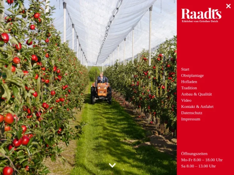 Raadts Edelobst Hofladen - Nordrhein-Westfalen in Kalkar