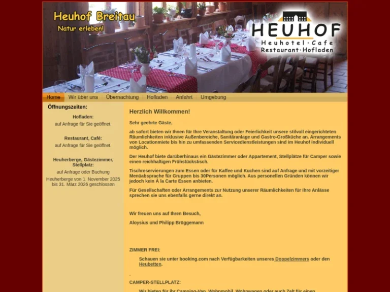 Heuhof Breitau - Hessen in Sontra