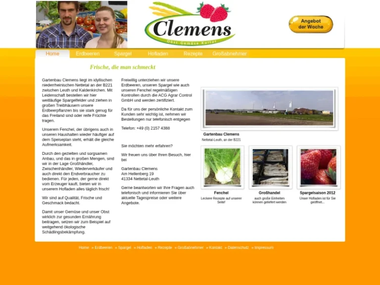 Gartenbau Clemens GbR - Nordrhein-Westfalen in Nettetal