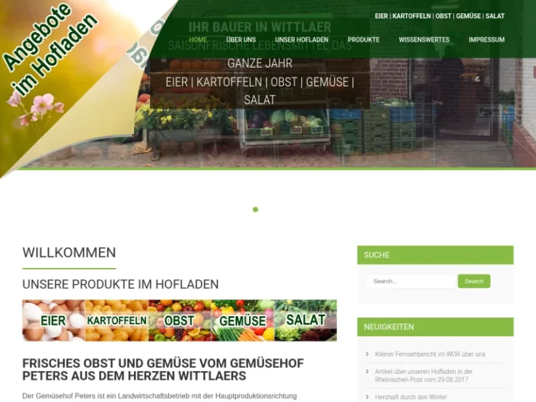 Gemüsehof Thomas Peters - Nordrhein-Westfalen in Düsseldorf