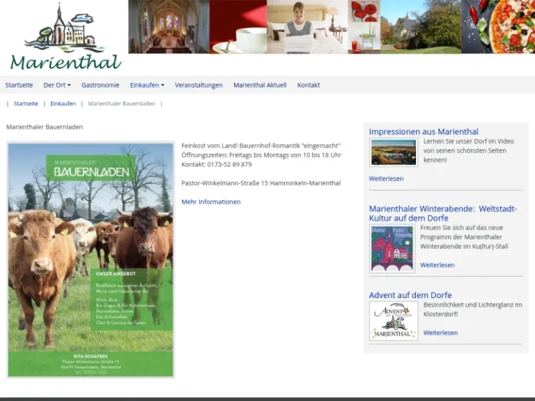 Bauernlädchen Marienthal - Nordrhein-Westfalen in Hamminkeln