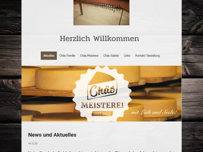 Chäsmeisterei - Hessen in Wolfhagen