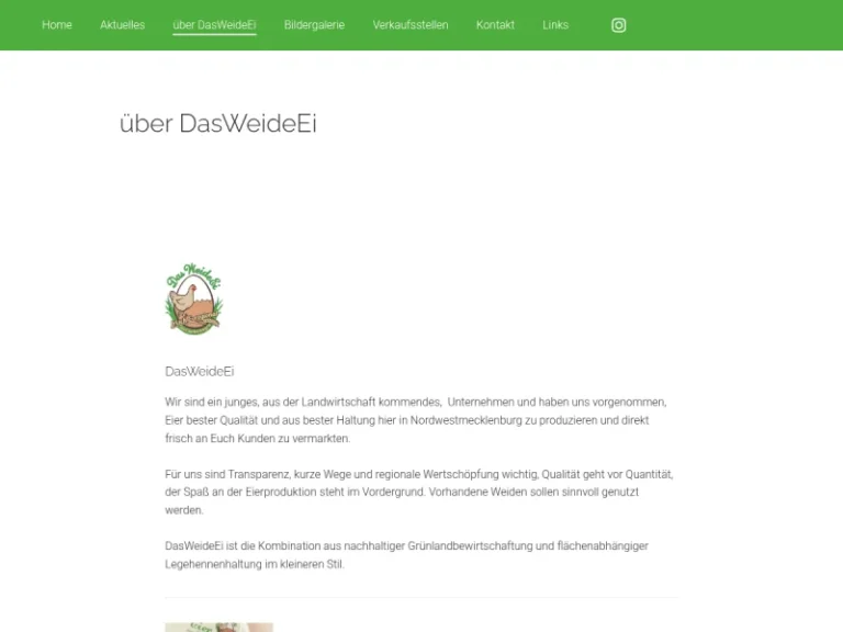 Das Weideei - Mecklenburg-Vorpommern in Upahl