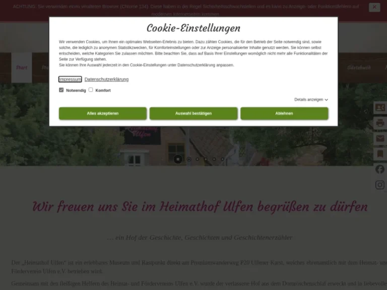 Heimathof Ulfen - Hessen in Sontra