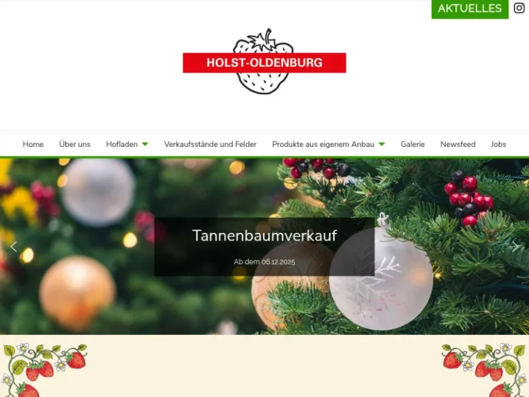 Holst-Oldenburg, Hofladen und Erdbeerfeld zum Selberpflücken - Schleswig-Holstein in Nahe