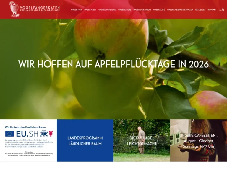 Vogelfängerkaten GmbH - Schleswig-Holstein in Linau