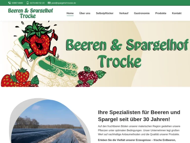 Beeren und Spargelhof Trocke - Mecklenburg-Vorpommern in Alt Meteln
