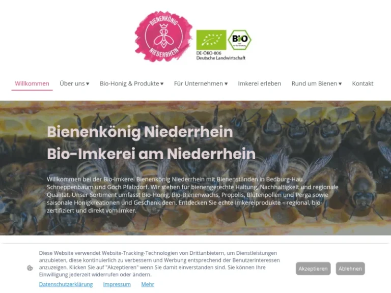 Bienenkönig Niederrhein – Bio-Imkerei - Nordrhein-Westfalen in Bedburg-Hau