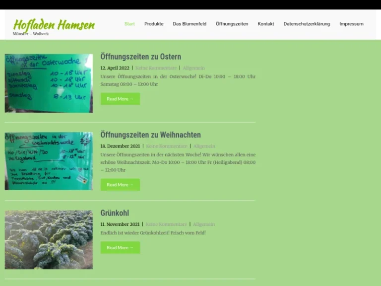 Hofladen Hamsen - Nordrhein-Westfalen in Münster