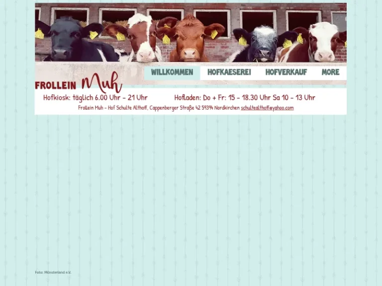 Hofladen Frollein Muh - Nordrhein-Westfalen in Nordkirchen