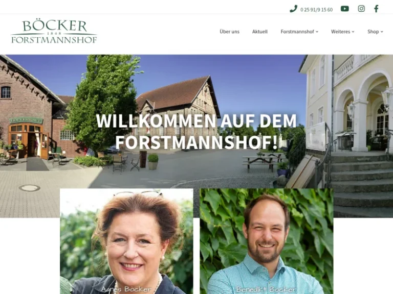 Böcker 1848 Forstmannshof - Nordrhein-Westfalen in Lüdinghausen