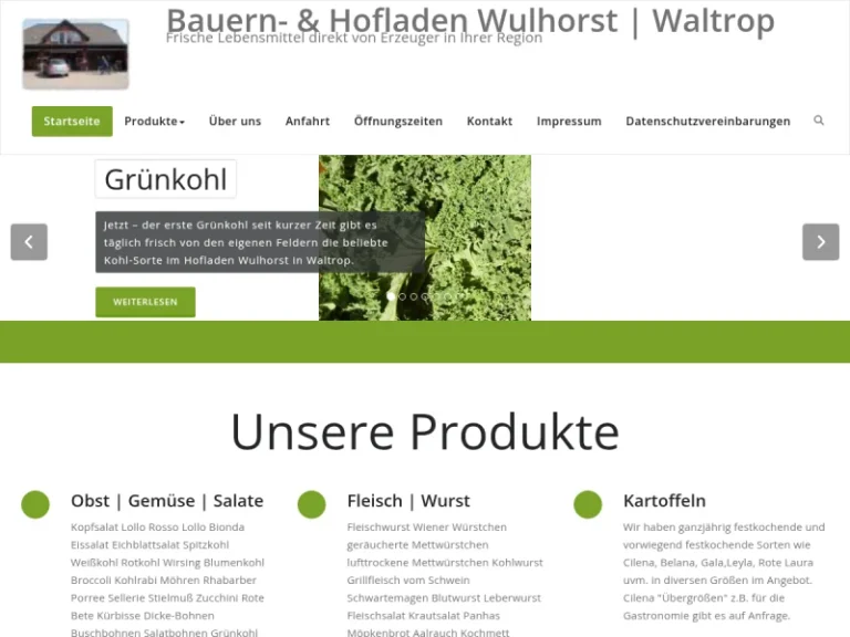 Heinz u. Gisela Wulhorst GbR Hofladen - Nordrhein-Westfalen in Waltrop