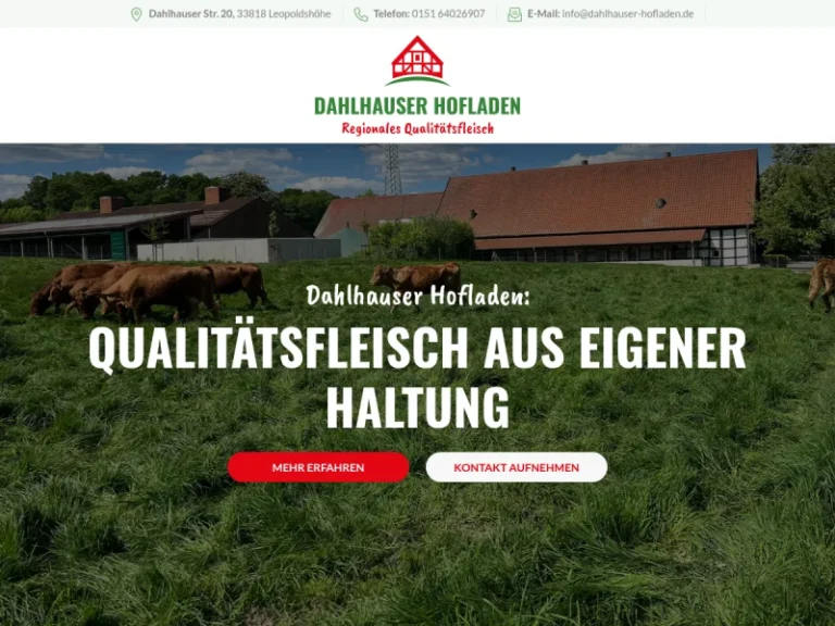 Dahlhauser Hofladen - Nordrhein-Westfalen in Leopoldshöhe