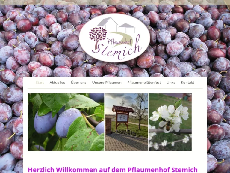 Pflaumenhof Stemich - Nordrhein-Westfalen in Oelde