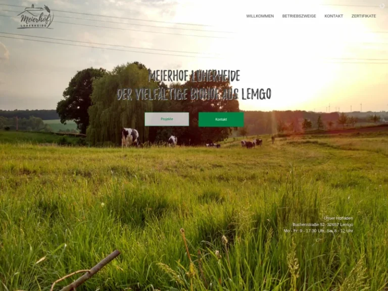 Hofladen – Meierhof -Luherheide - Nordrhein-Westfalen in Lemgo