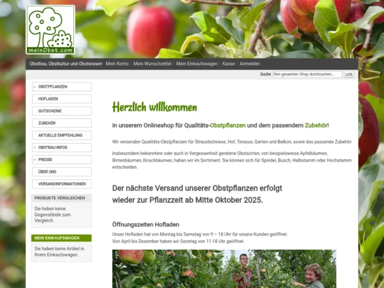 Obstbaumschule / Hofladen Christoph Abel / info@baumschule-abel.de - Nordrhein-Westfalen in Möhnesee