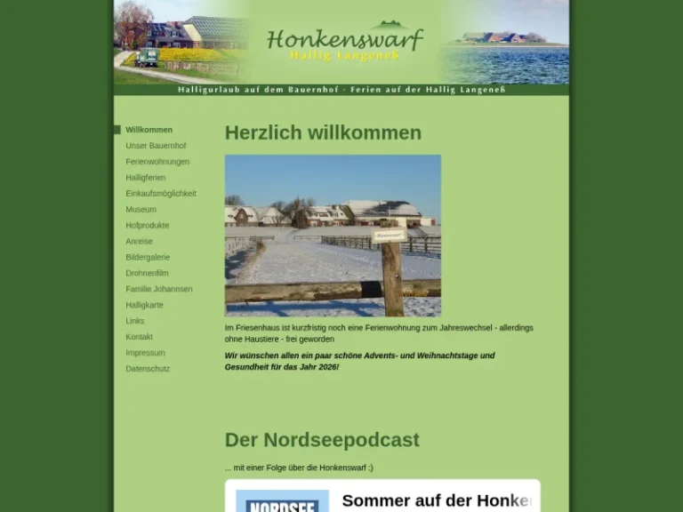 Hallighof Johannsen - Schleswig-Holstein in Langeneß