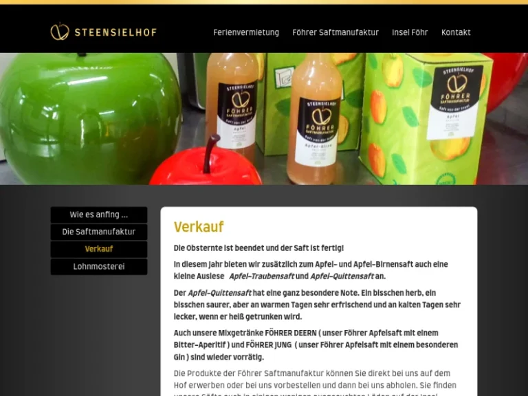 Föhrer Saftmanufaktur – Automat - Schleswig-Holstein in Wyk auf Föhr