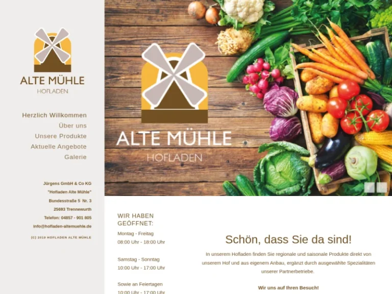 Hofladen Alte Mühle - Schleswig-Holstein in Trennewurth