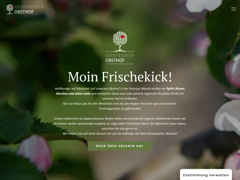 Krempdorfer Obsthof - Schleswig-Holstein in Krempdorf