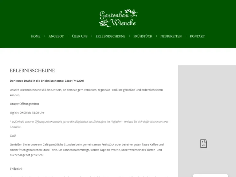 Erlebnisscheune mit Hofladen und Café - Mecklenburg-Vorpommern in Grevesmühlen