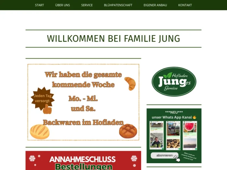 Herbert Jung / Hofladen Junges Gemüse - Hessen in Rüsselsheim am Main