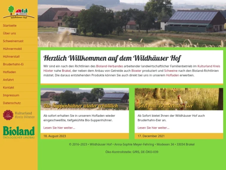 Wildhäuser Hof - Nordrhein-Westfalen in Brakel