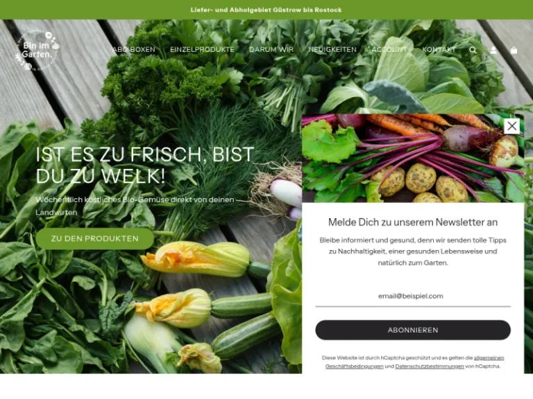 Bin im Garten - Mecklenburg-Vorpommern in Klein Belitz