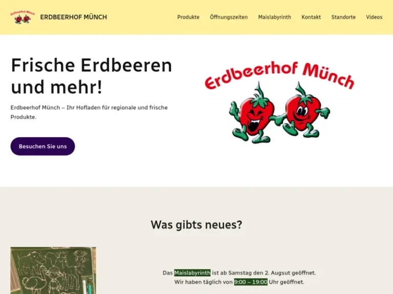 Erdbeerhof Münch - Hessen in Groß-Umstadt