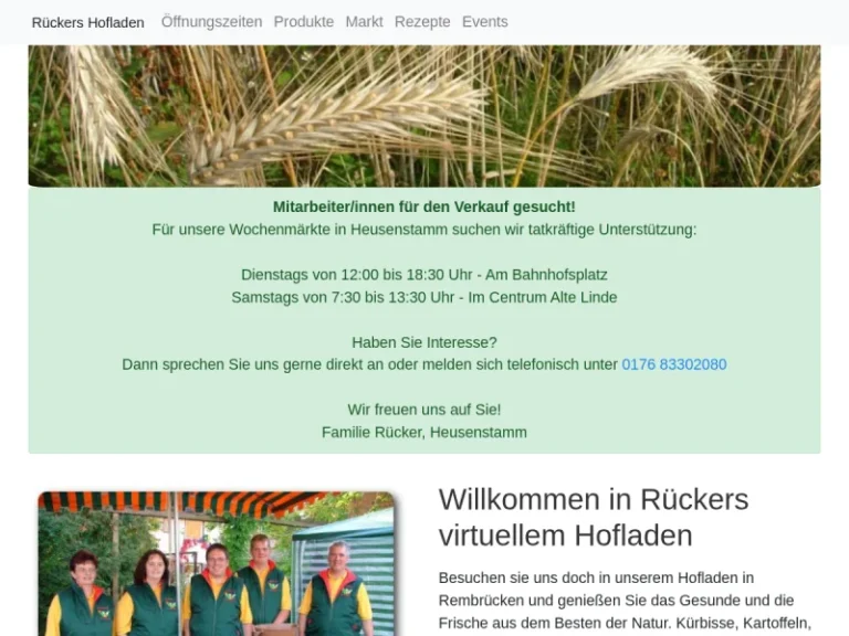 Rückers Hofladen - Hessen in Heusenstamm