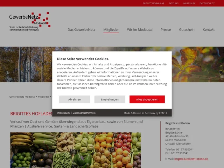 Brigittes Hofladen - Hessen in Modautal