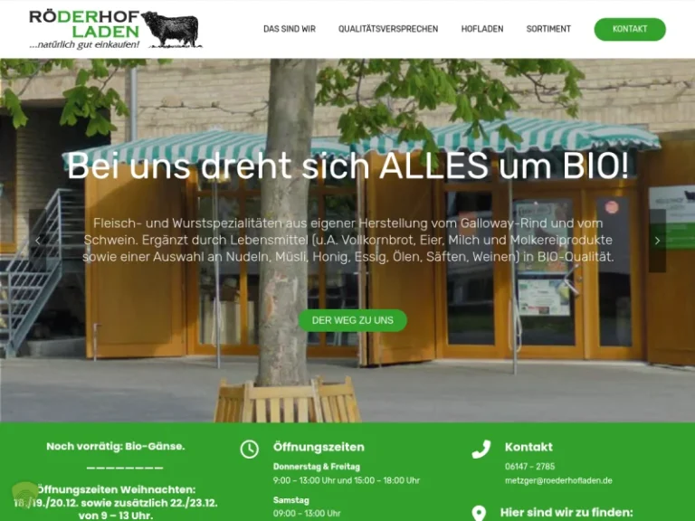 Röderhof Laden - Hessen in Trebur